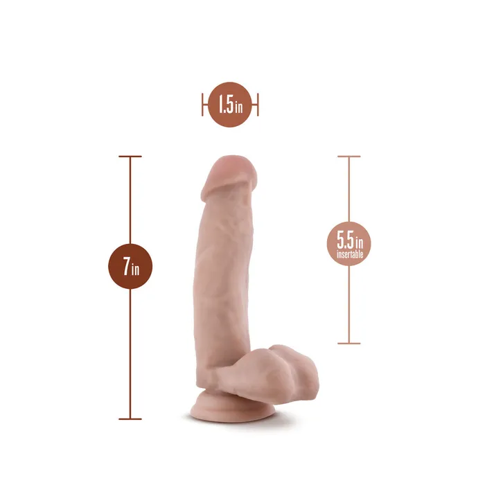 Blush Dildos | Dildo Realistico Blush Dr Skin PVC Ø 3,8 cm