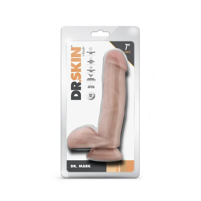 Blush Dildos | Dildo Realistico Blush Dr Skin PVC Ø 3,8 cm