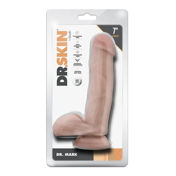 Blush Dildos | Dildo Realistico Blush Dr Skin PVC Ø 3,8 cm