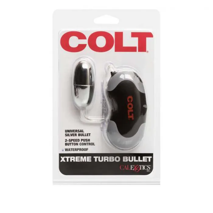 Female Sex Toys | Colt Colt - Xtreme Turbo Bullet Vibrator met Afstandsbediening - Zilver