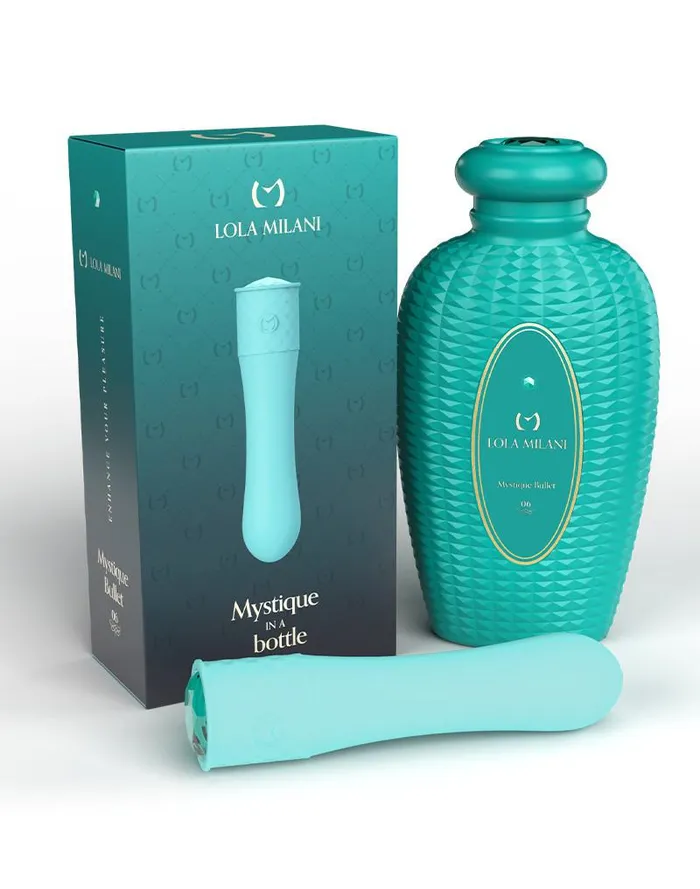 Lola Milani Mystique in a Bottle Bullet Vibrator Mintgroen Lola Milani Female Sex Toys