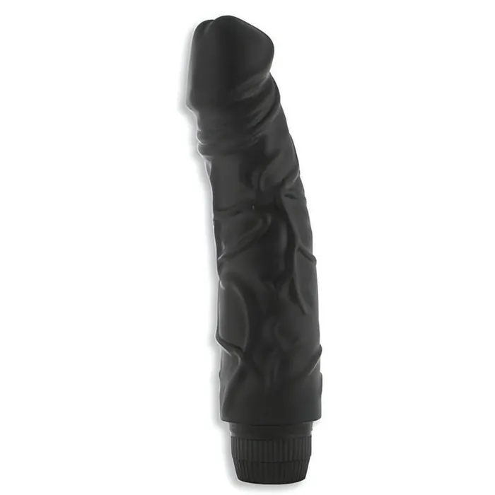 Perfect Pleasures Vibrators | Vibratore realistico nero con venature - Rambo 7.5''