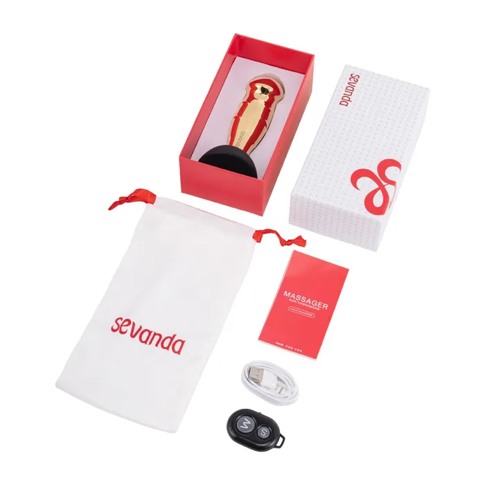 Sevanda Sevanda - Hercules - Vibrerende Prostaat Massager - Goud | Female Sex Toys