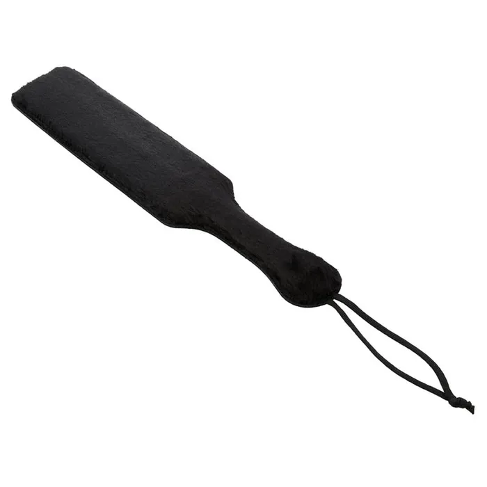 SportSheet Leather Paddle With Black Fur Side | Sportsheets Restraints