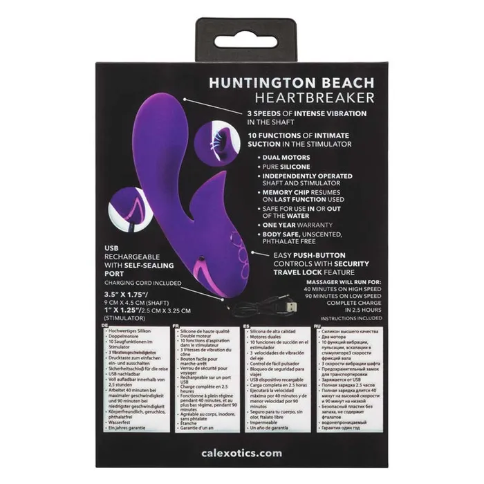 Vibrators | California Exotic California Dreaming Huntington Beach Heartbreaker