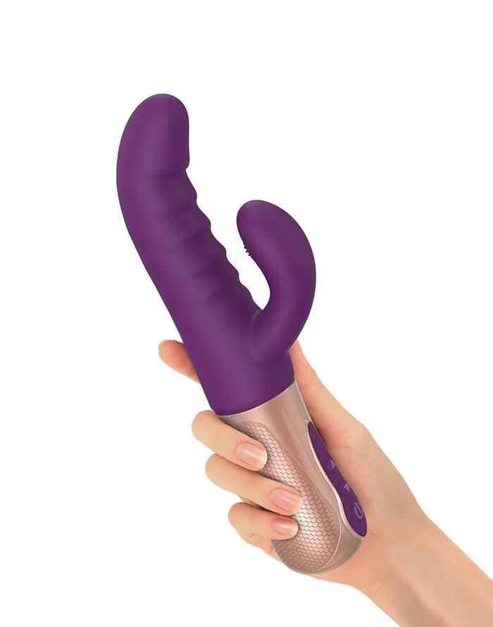 Vibrators | Love to Love - Sassy Bunny - Rabbit Vibrator met Tapping Functie - Paars - Love to Love