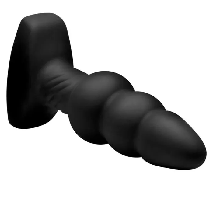 XR Brand Male Sex Toys | Slim I Rippled Rimming Plug with Remote Control