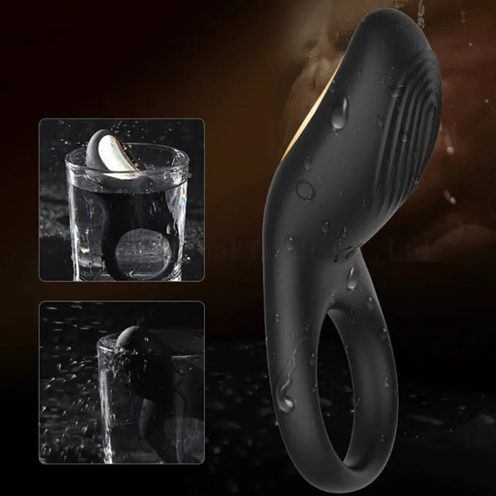 8 Vibration Modes Wireless Remote Control Penis Ring | Lusty Age Male Sex Toys