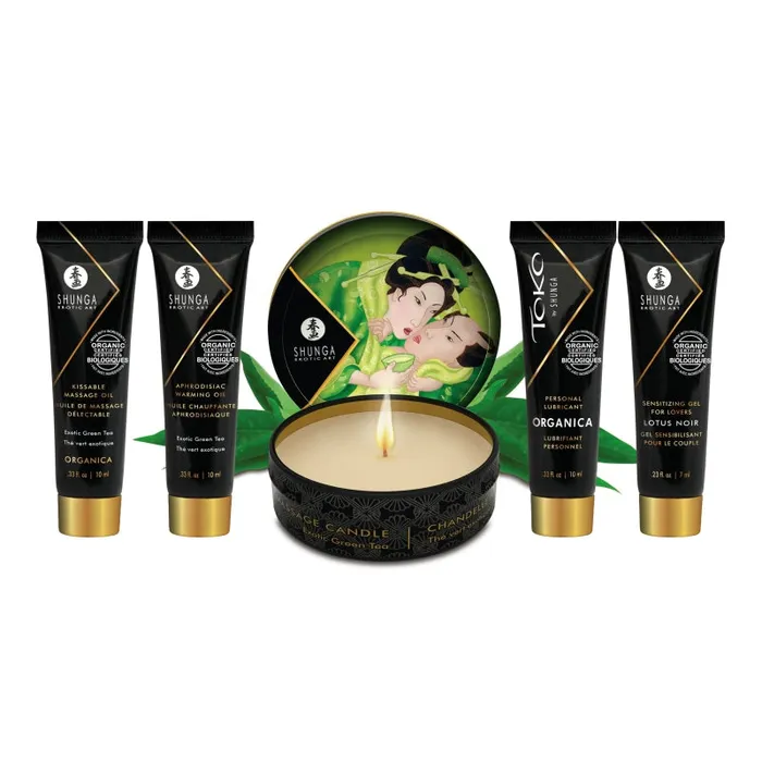 Anal | Shunga Geisha's Secrets Gift Set - Organica - Exotic  Green Tea