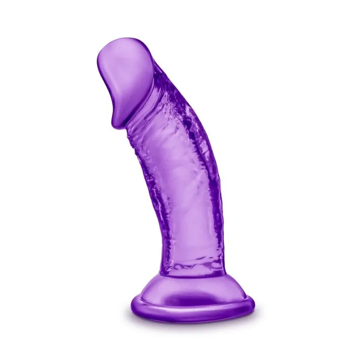 B Yours - Sweet n' Small 4 Inch Dildo With Suction Cup - Purple | Blush Novelties Dildos