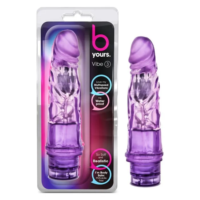 B Yours Vibe No 3 Purple B Yours Vibrators