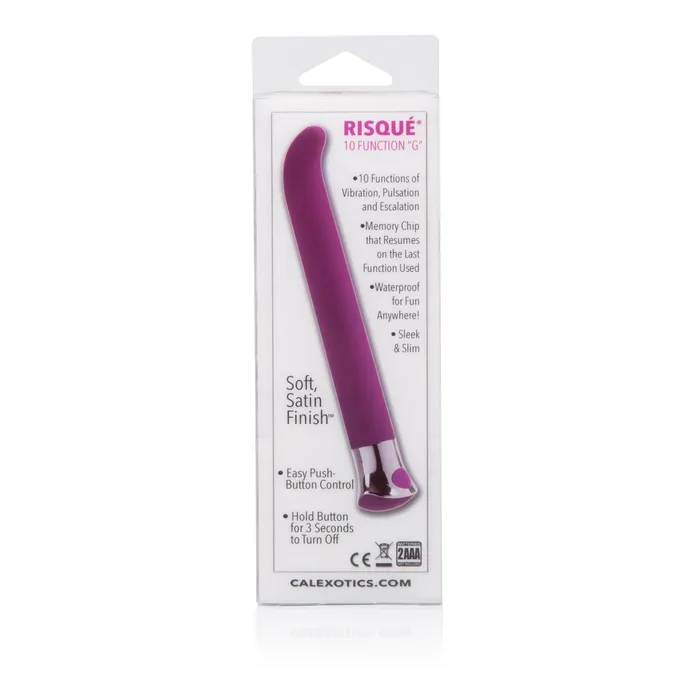 CalExotics Female Sex Toys | 10-Function Risque G-Vibrator