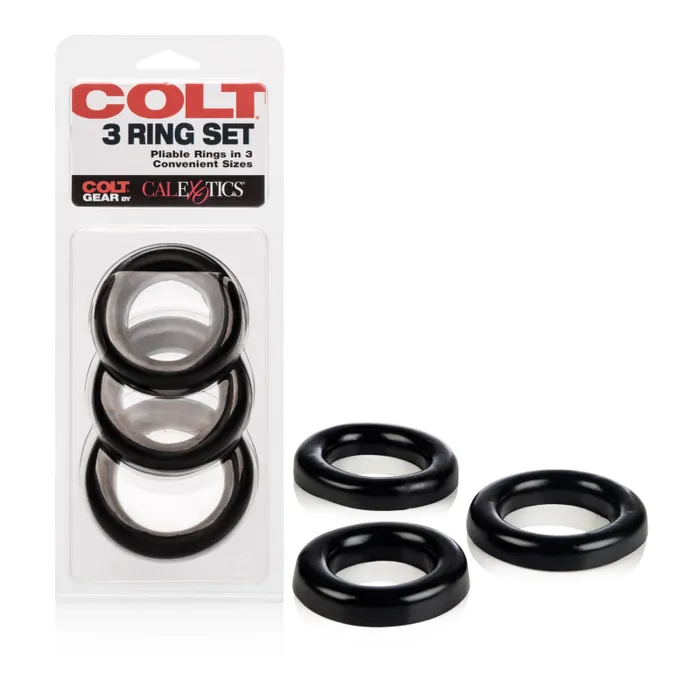 CalExotics Male Sex Toys | Colt 3 Ring Set