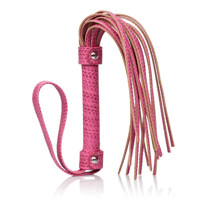 California Exotic Novelties Tickle Me Pink Flogger Vibrators