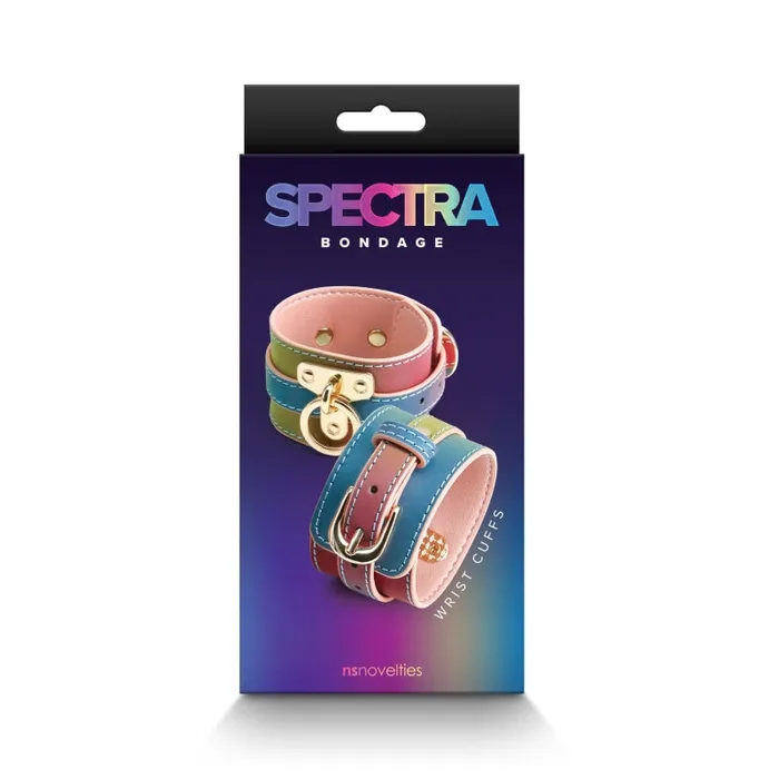 Couples | Nsnovelties Spectra Bondage - Wrist Cuff - Rainbow