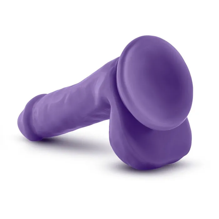 Dildos | Au Natural - Bold - Delight - 6 Inch Dildo -  Purple - Blush