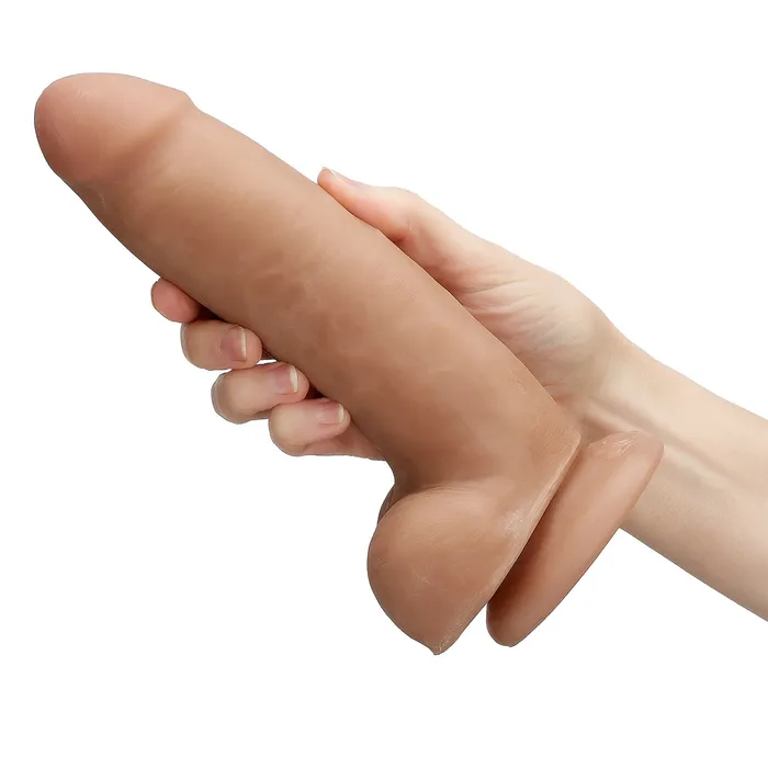 Dildos | Cloud 9 Dual Density Dildo Touch Thick W/ Realistic Painted Veins & Balls 8 In W/ - Cloud 9 Novelties