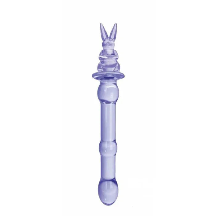 Dildos Icon Brands Glass Menagerie Rabbit Dildo Purple