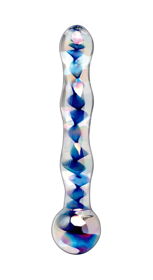 Dildos Pipedream Icicles No 8 Clear Blue