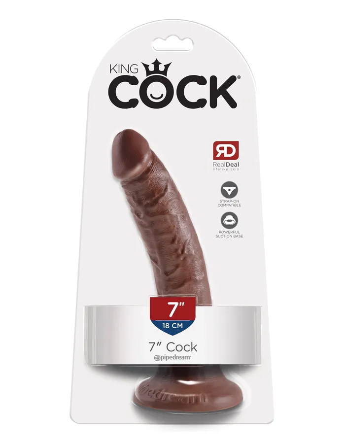 Dildos Pipedreams King Cock 7 Cock Brown