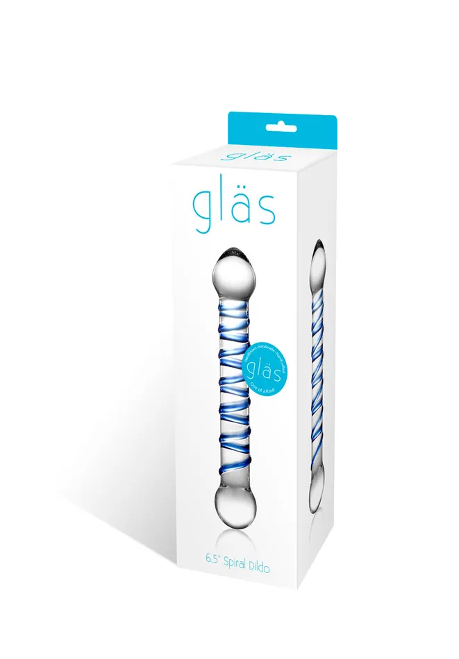 Dildos Spiral 6 Glass Dildo Glas