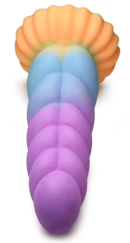 Dildos | XR Brands Mystique Silicone Unicorn Dildo