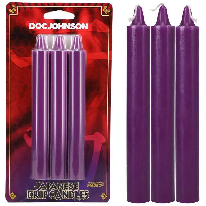 Doc Johnson Japanese Drip Candles Purple210106cd Vibrators