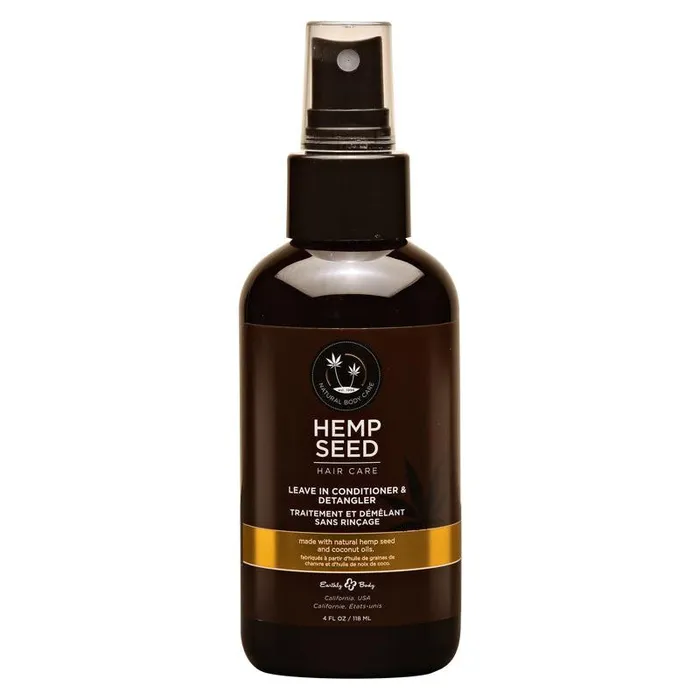 Earthly Body Hemp Seed Hair Care Leave in Conditioner 4 Oz Female Sex Toys