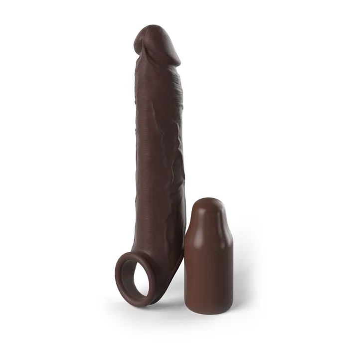 Fantasy X-Tensions Elite 3'' Extension with Strap - Brown-(pd4157-29) | Pipedream Male Sex Toys