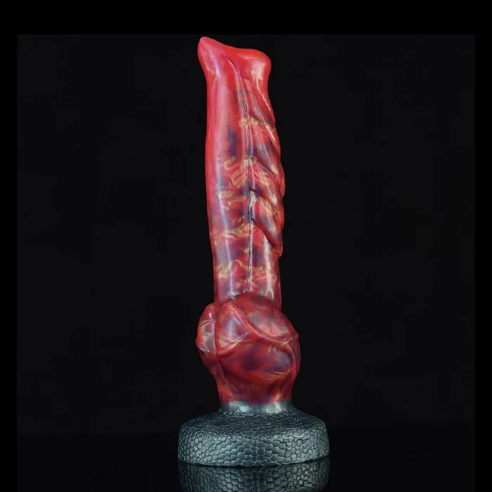 Female Sex Toys | Lovetoyshub 9.4Inch Large Realistic Wolf Dog Knot Dildo