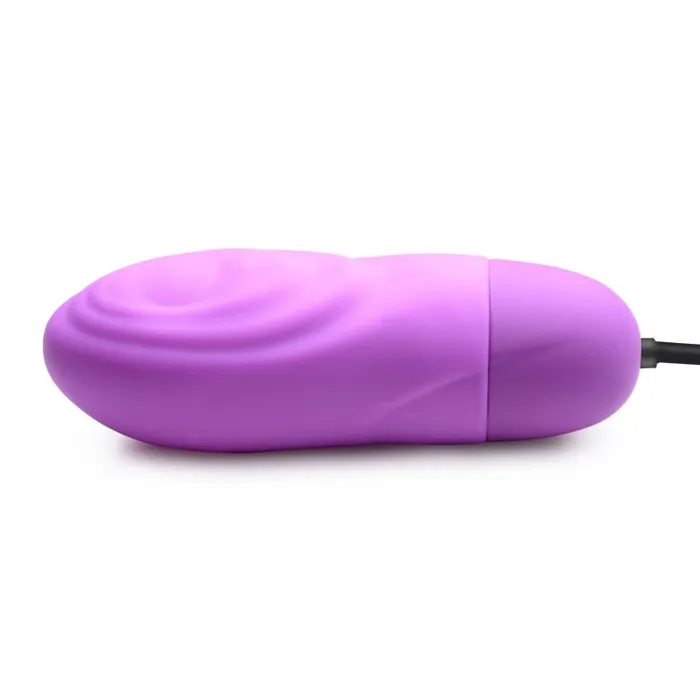 Female Sex Toys | Xr Brands Bang 7x Pulsing Rechargeable Silicone Bullet- Purple