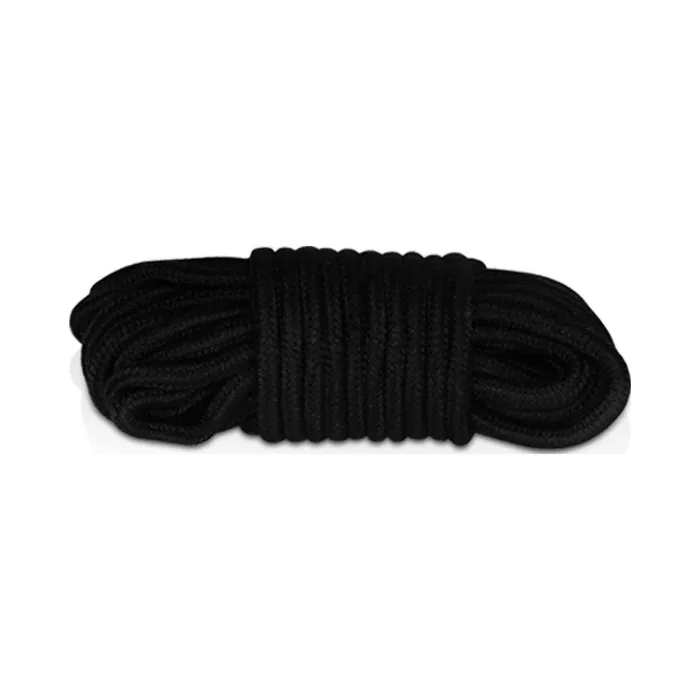 Fetish Bondage Rope 10m Black | Lovetoy Couples