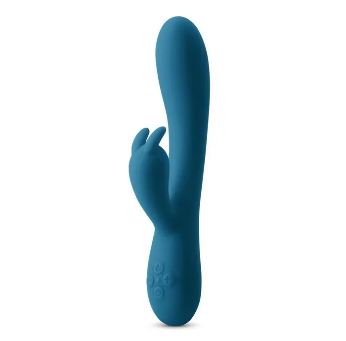 INYA Luv Bunny Rechargeable Rabbit Vibrator Dark Teal NS Novelties Vibrators