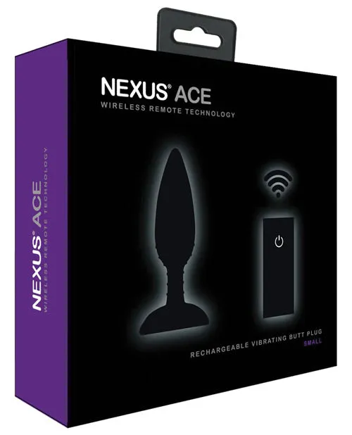 Libertybelle Marketing Anal Nexus Ace Remote Control Butt Plug Small Black