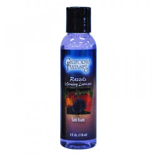 Lubricants California Fantasies Razzels Warming Lubricant Tutti Frutti 4 Oz