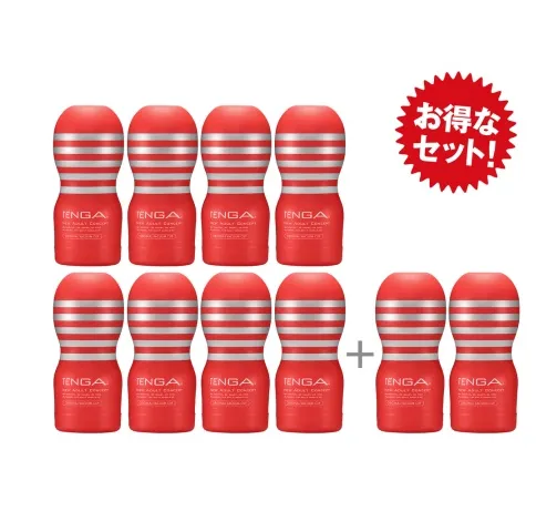 LUNA PARK LOVE Male Sex Toys Set of 10 TENGA ORIGINAL VACUUM CUPs Japan Version