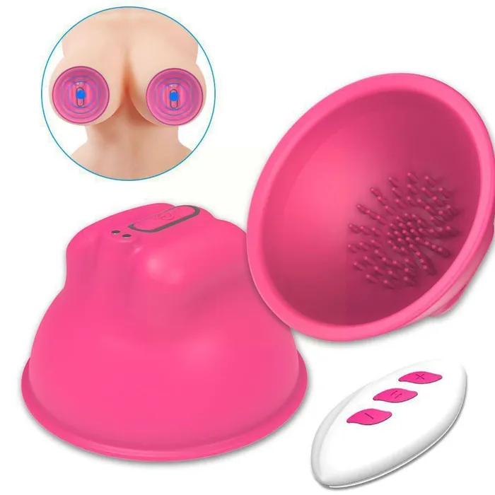 Lusty Age Couples Wireless Nipple Vibrator Massage Teasing Toys for Women