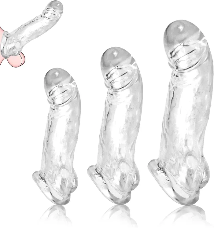 LustyAge Male Sex Toys ExtendEase Reusable Sleeve