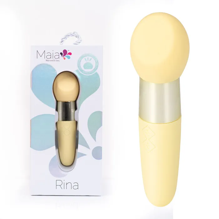 Maia Toys Vibrators Maia RINA Yellowma2303c1