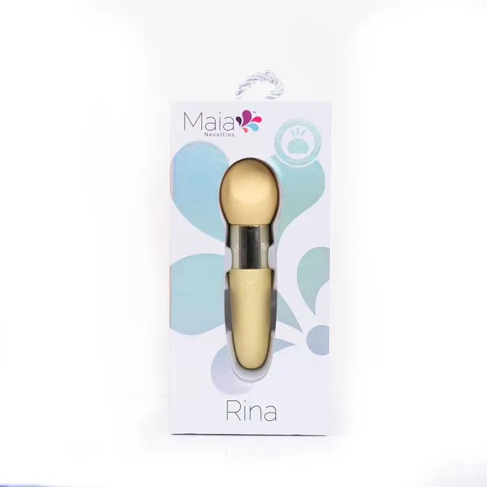 Maia Toys Vibrators | Maia RINA - Yellow-(ma23-03-c1)