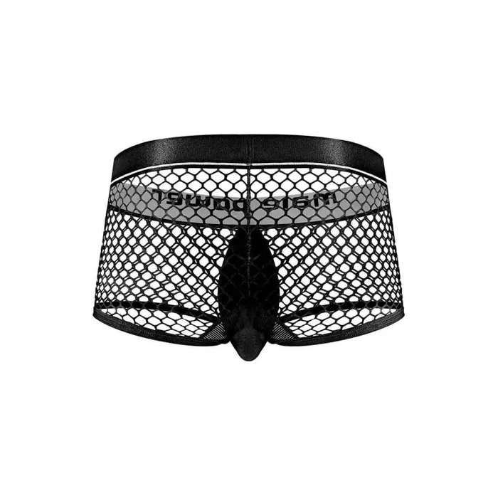 Male Power Male Sex Toys Cock Pit Net Mini Cock Ring Short Extra Large Black