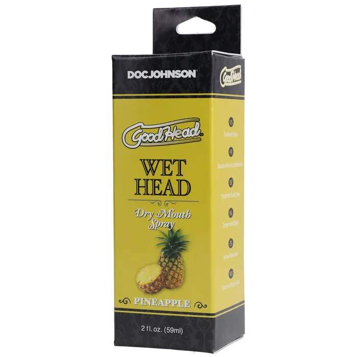 Male Sex Toys | Doc Johnson Goodhead - Wet Head - Dry Mouth Spray