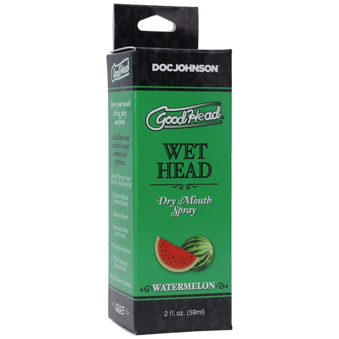 Male Sex Toys | Doc Johnson Goodhead - Wet Head - Dry Mouth Spray