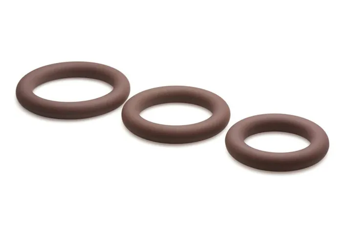 Male Sex Toys Jock Silicone Cock Ring Set in Dark Curve Toys