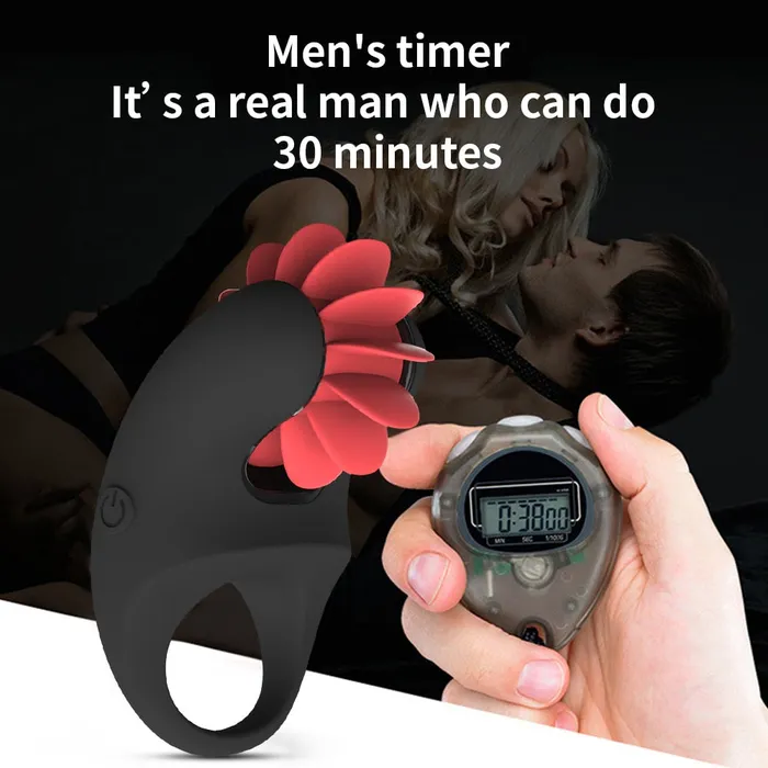 Male Sex Toys | Men's Automatic Vibration Cock Ring - Lusty Age