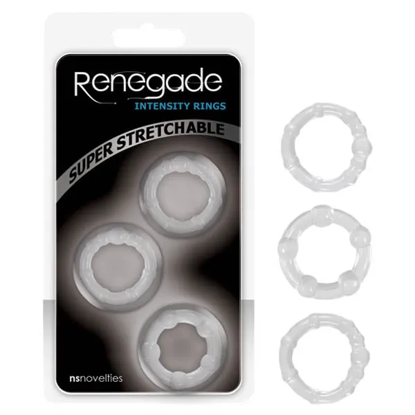 Male Sex Toys NS Novelties Renegade Intensity Ringsnsn111611