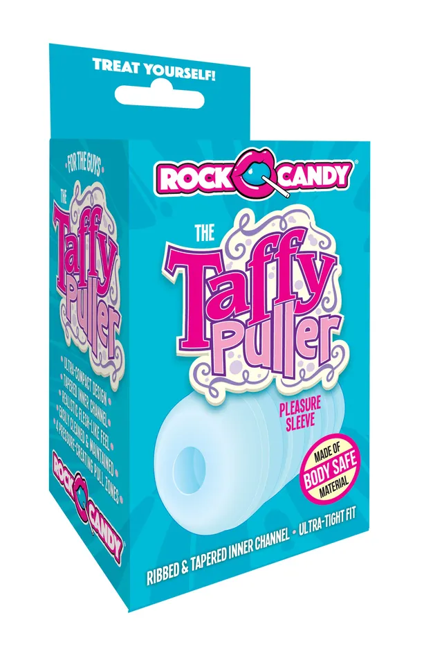 Male Sex Toys | Taffy Puller Stroker - Blue - Rock Candy