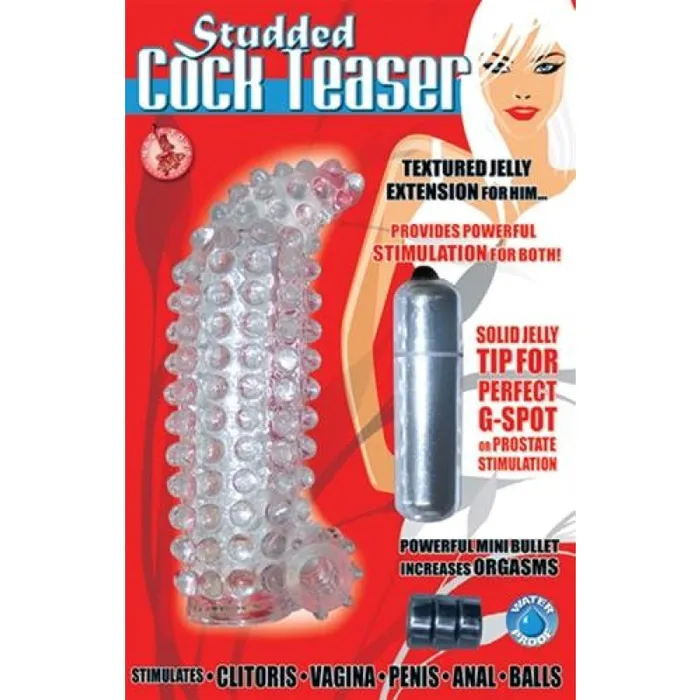 Nasstoys Dildos Studded Cock Teaser Clear