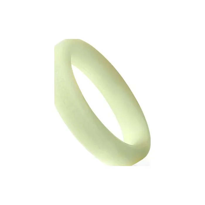 PerfectFit Male Sex Toys | Classic Silicone Medium Stretch Penis Ring 44mm Glow In The Dark