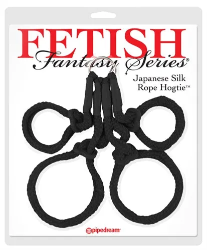 Pipedream Couples Fetish Fantasy Series Japanese Silk Rope Hogtie Black